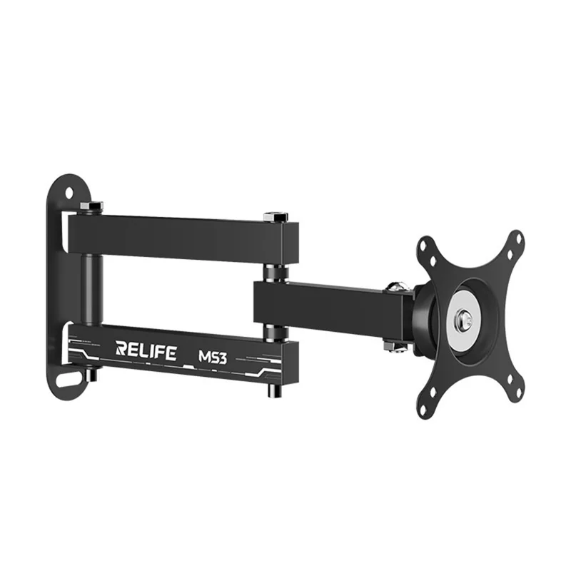 RELIFE MS3 Rotating Monitor Mount for 14 - 27 inch Monitor Wall Mount Swivel Stand Tool