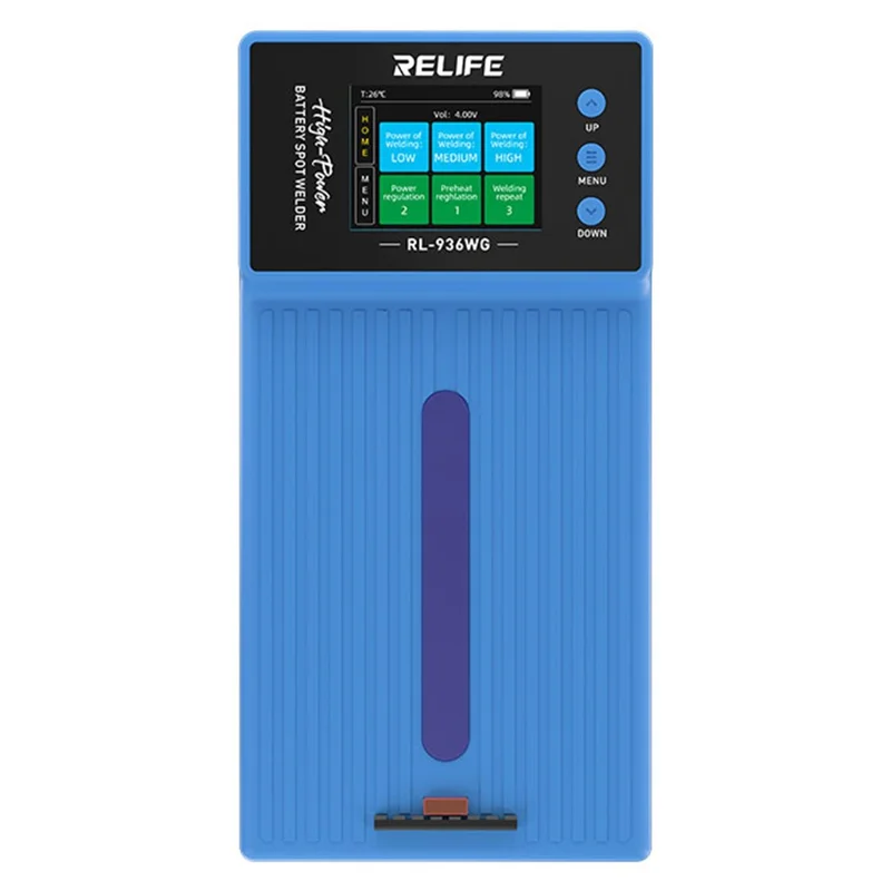RELIFE RL-936WG Battery Spot Welding Machine High Power 650A Double Pulse Battery Flex Soldering Repair Tool