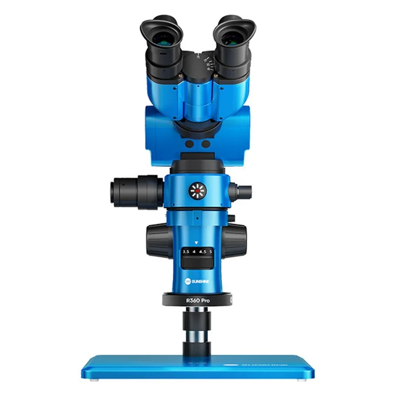 SUNSHINE R360 Pro Mikroskop stereoobrotowe 0,7-5,8X Mikroskop do naprawy elektroniki