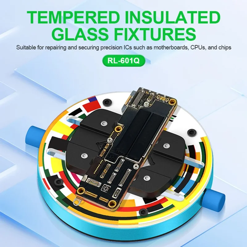 RELIFE RL-601Q Rotating Damping Tempered Glass Motherboard Repair Fixture