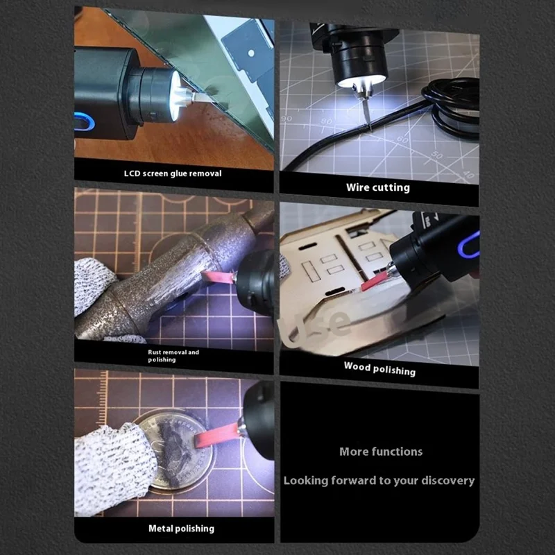 JAKEMY JM-Y10 Pro Wired Ultrasonic Cutting Knife Tool Auto Frequency Tracking for 3D Printing / Metal Polishing / Rust Removal - US Plug