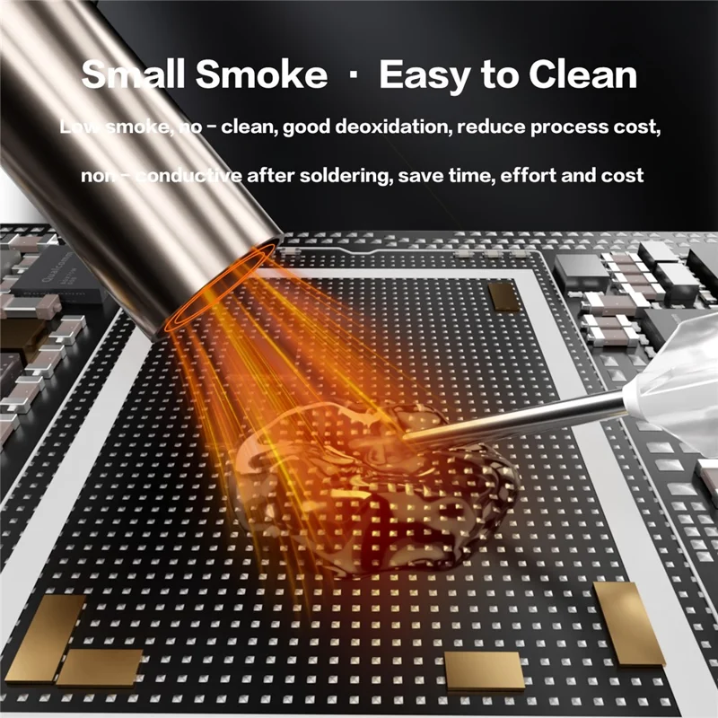 I2C Songzhi 604 No Clean Flux High Performance Non-Conductive Soldering Aid for Precision Electronics