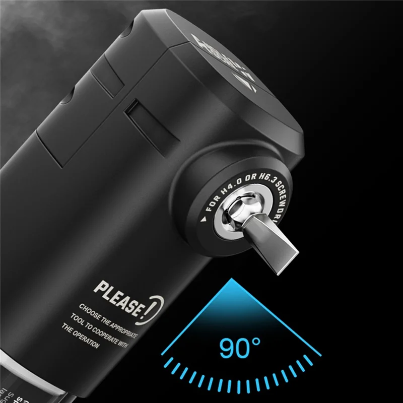 JAKEMY JM-Z25 Professional Corner Adapter For H4.0  /  H6.3 Screwdriver Bits Dual Size Compatible