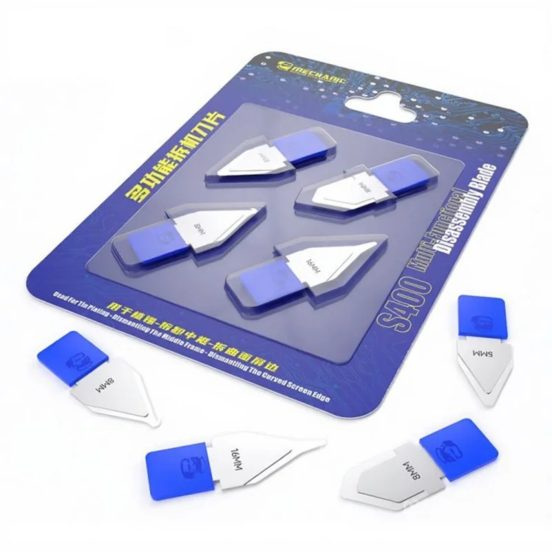 MECHANIC S400 4 in 1 Multifunctional Disassembly Blade Kit for Phone Repair Opening Pry Tool