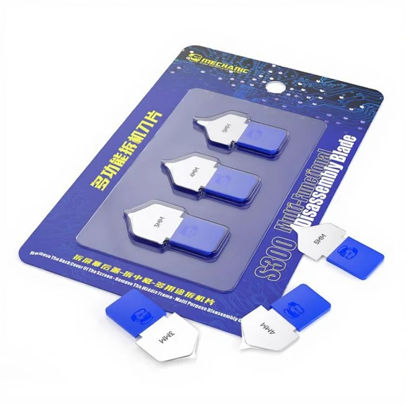 MECHANIC S300 3 in 1 Multifunctional Disassembly Blade Kit For Phone Repair Opening Pry Tool