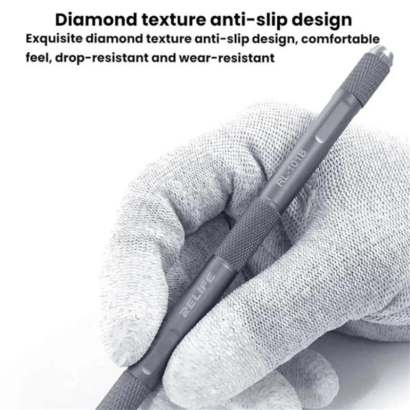 RELIFE RL-101B 8 in 1 CPU Knife Set Motherboard IC Repair Blade Phone Maintenance Tools