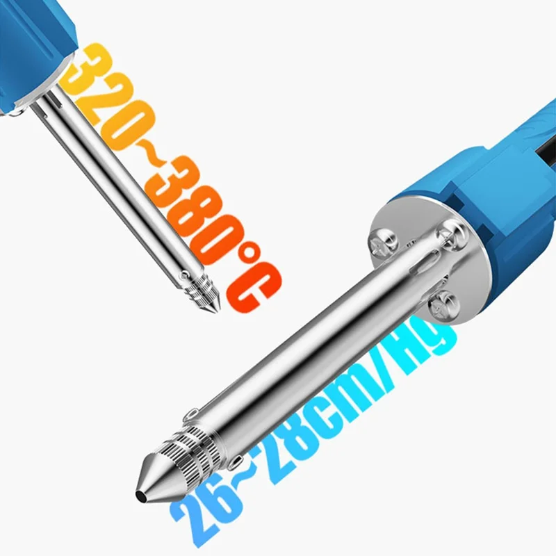 RELIFE TO5 Electric Solder Sucker Desoldering Tool for Solder Joint Removal and Component Replacement