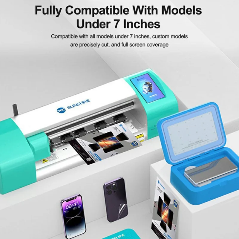 SUNSHINE SS-075AS 25 PCS 360° Anti-Peep Hydrogel Film Nano-Level Scratch Resistant Screen Protector