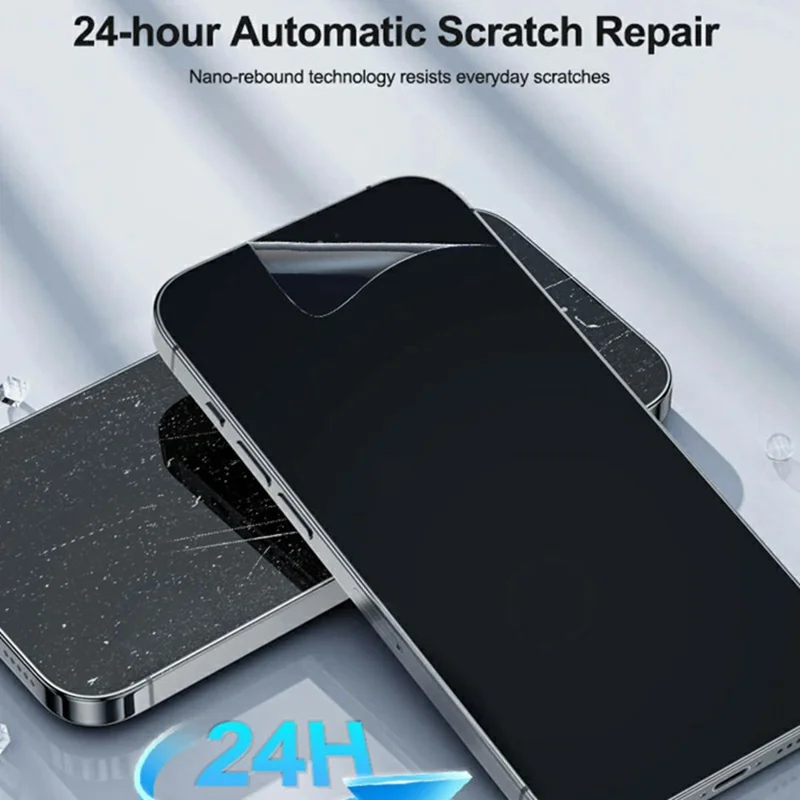 SUNSHINE SS-057ES 50 PCS TPU Matte Privacy Hydrogel Film Self Repairing Nano Explosion Proof Screen Protector