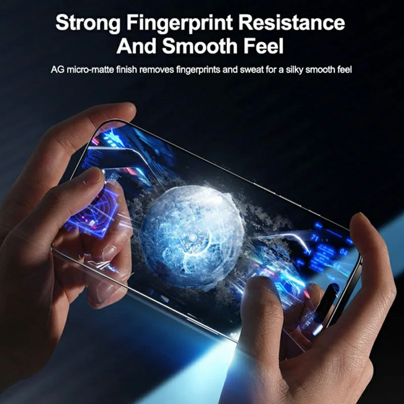 SUNSHINE SS-057ES 50 PCS TPU Matte Privacy Hydrogel Film Self Repairing Nano Explosion Proof Screen Protector