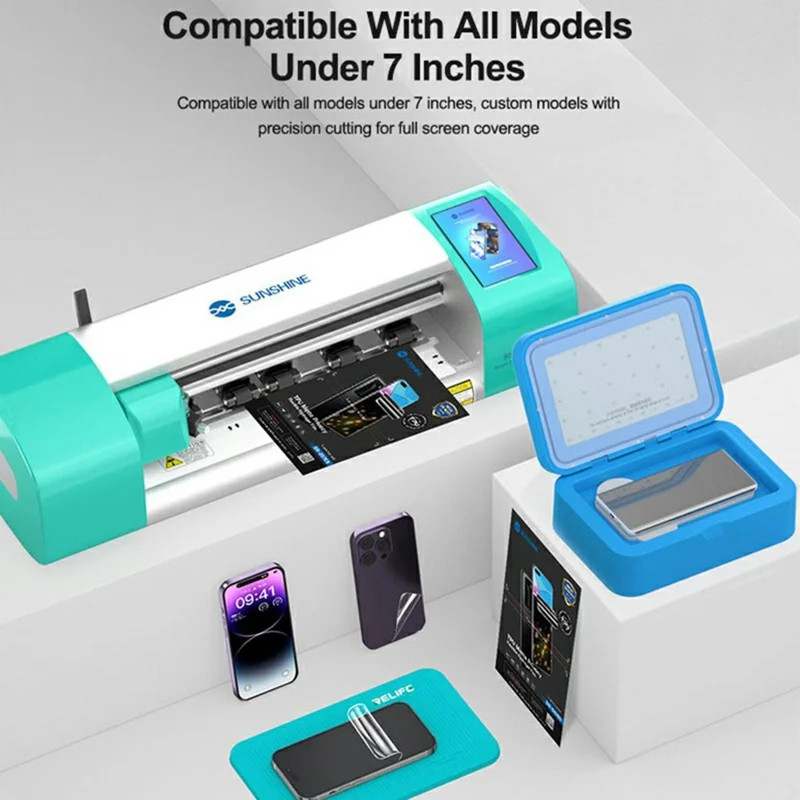 SUNSHINE SS-057ES 50 PCS TPU Matte Privacy Hydrogel Film Self Repairing Nano Explosion Proof Screen Protector