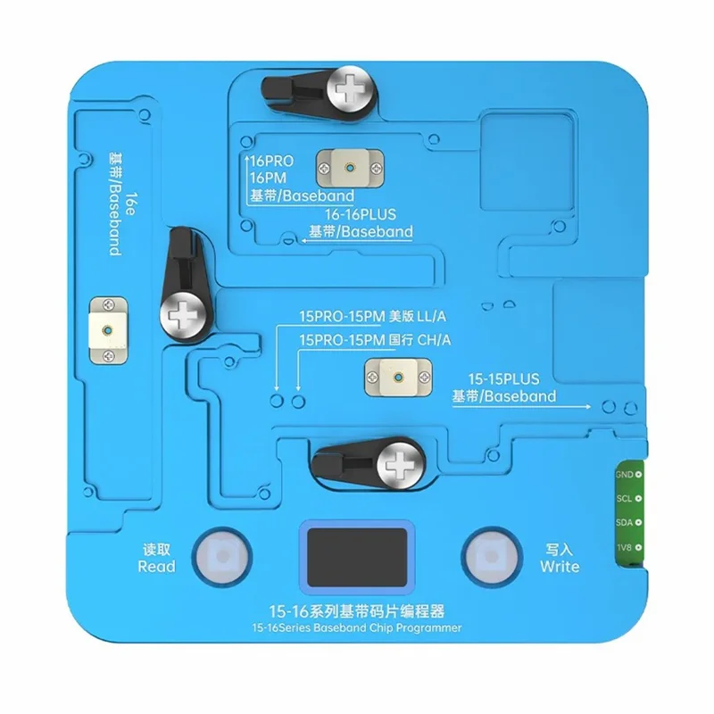 JC For iPhone 16 Series / 15 Series Baseband Chip Programmer No Removal Read Write Repair Tool