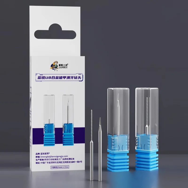 مثقاب سبائك U8 المدرع لإزالة البراغي التالفة، طقم إزالة البراغي بسهولة قطعتين