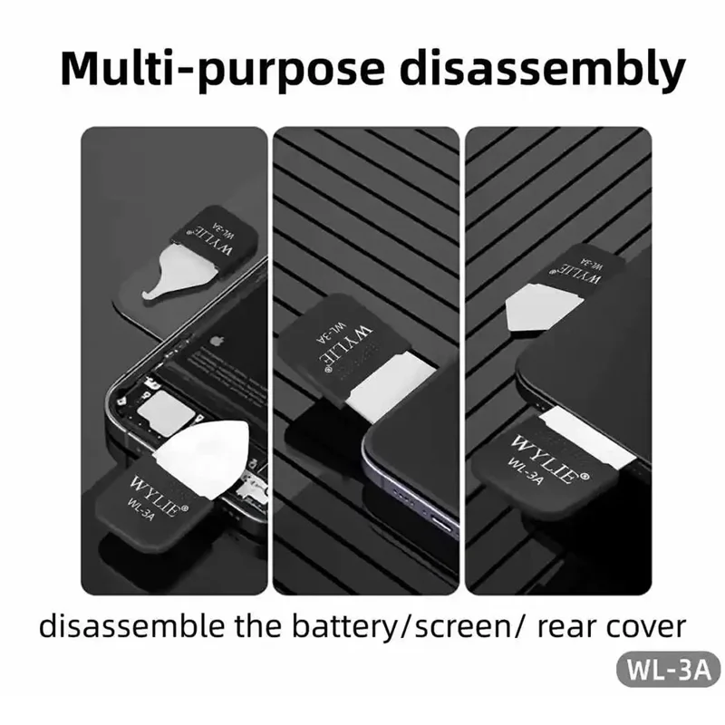 WYLIE WL-3A 8PCS Disassembly Kit Multifunctional Precise Blades Mobile Phone Repair Tool
