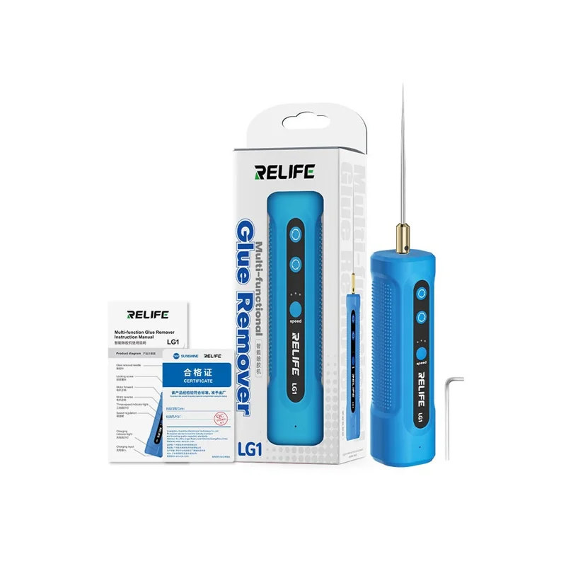 RELIFE LG1 Умный клеевой ремувер для ремонта экрана Три регулируемые скорости Зарядка Type-C Машина для удаления клея