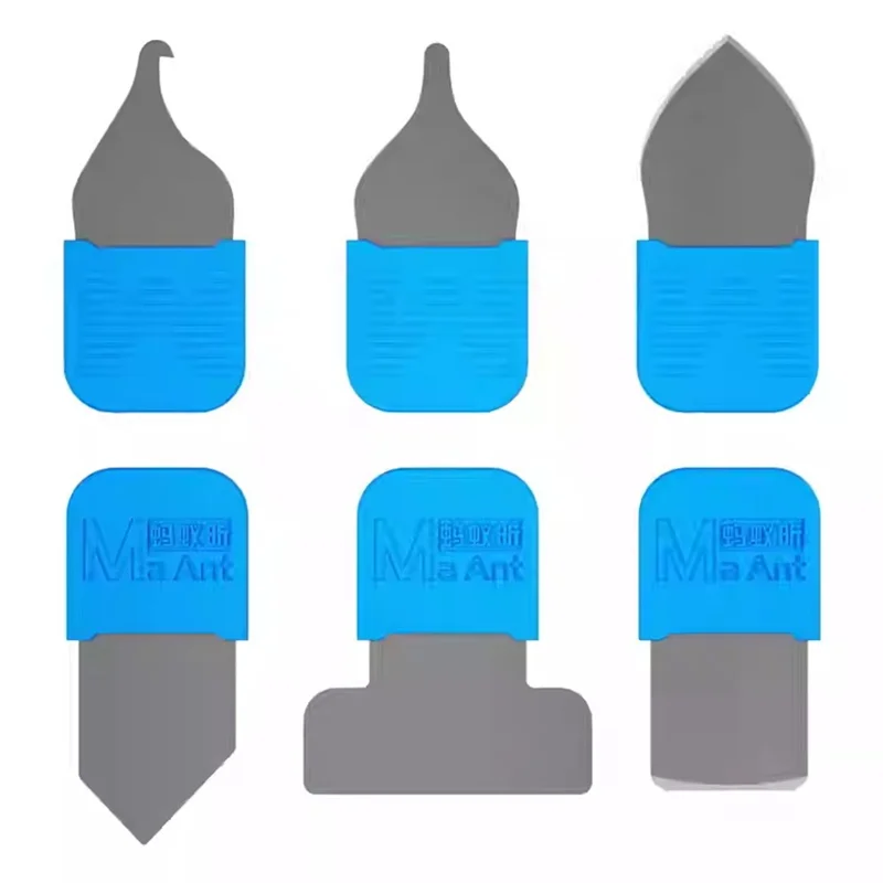 MAANT MY-118 6-in-1 Phone Screen Removal Tool Kit Curved Display Disassembly Set Multi-Angle Blades