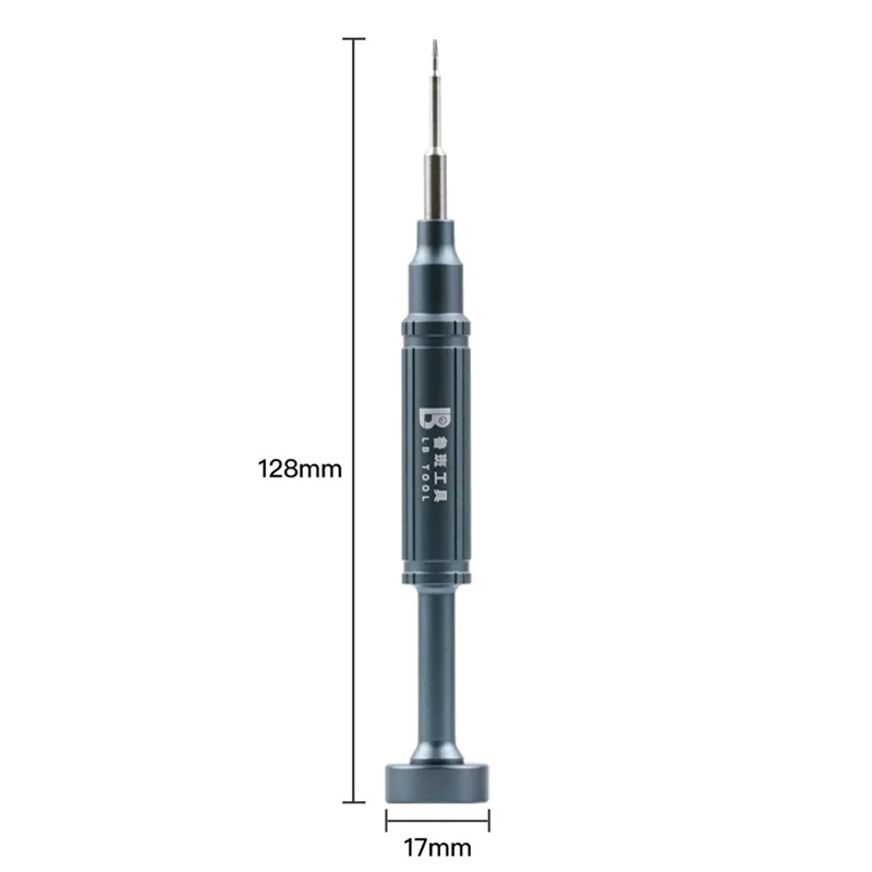 LB TOOL SD-01 S2 Alloy Steel Screwdriver Aluminum Handle Screwdriver for Mobile Phone Repair - 0.8 Pentalobe