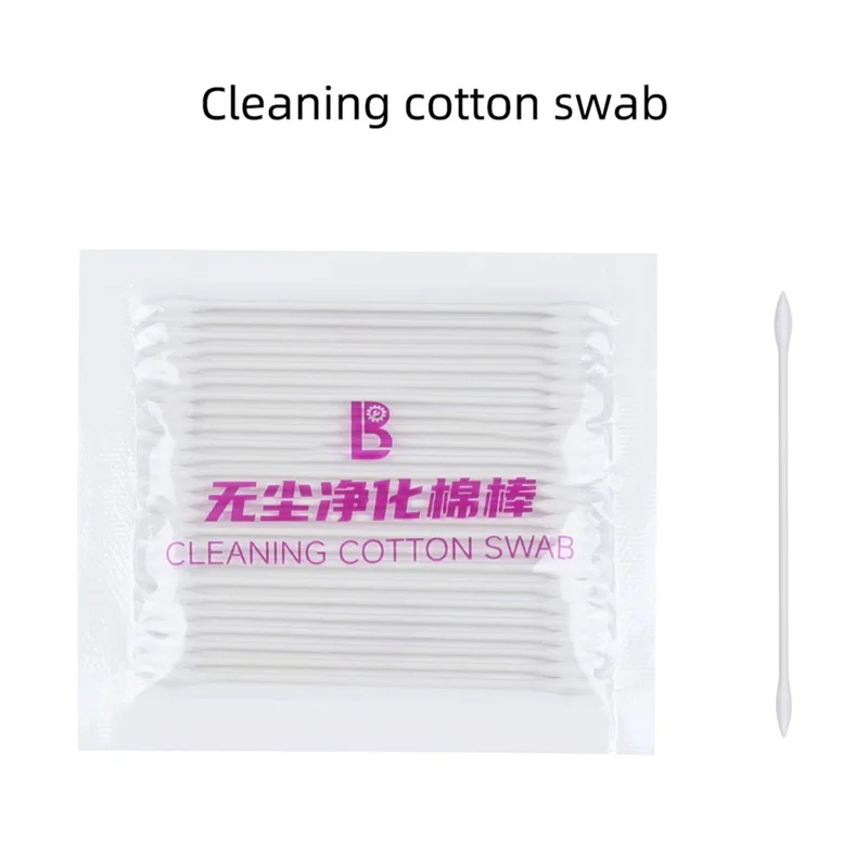 LB TOOL 25Pcs Double Ended Cotton Cleaning Swabs for Precise Cleaning