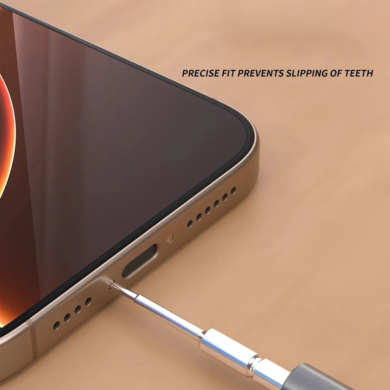 طقم مفك براغي دقيق MY-L01T مكون من 5 قطع، أداة تفكيك دقيقة بمقبض مقاوم للانزلاق، مفكات براغي من السبائك