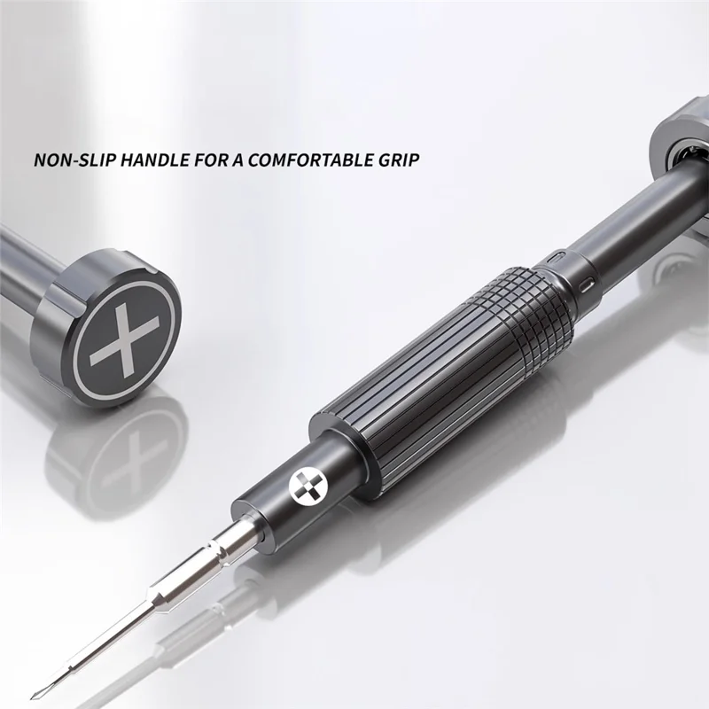 طقم مفك براغي دقيق MY-L01T مكون من 5 قطع، أداة تفكيك دقيقة بمقبض مقاوم للانزلاق، مفكات براغي من السبائك