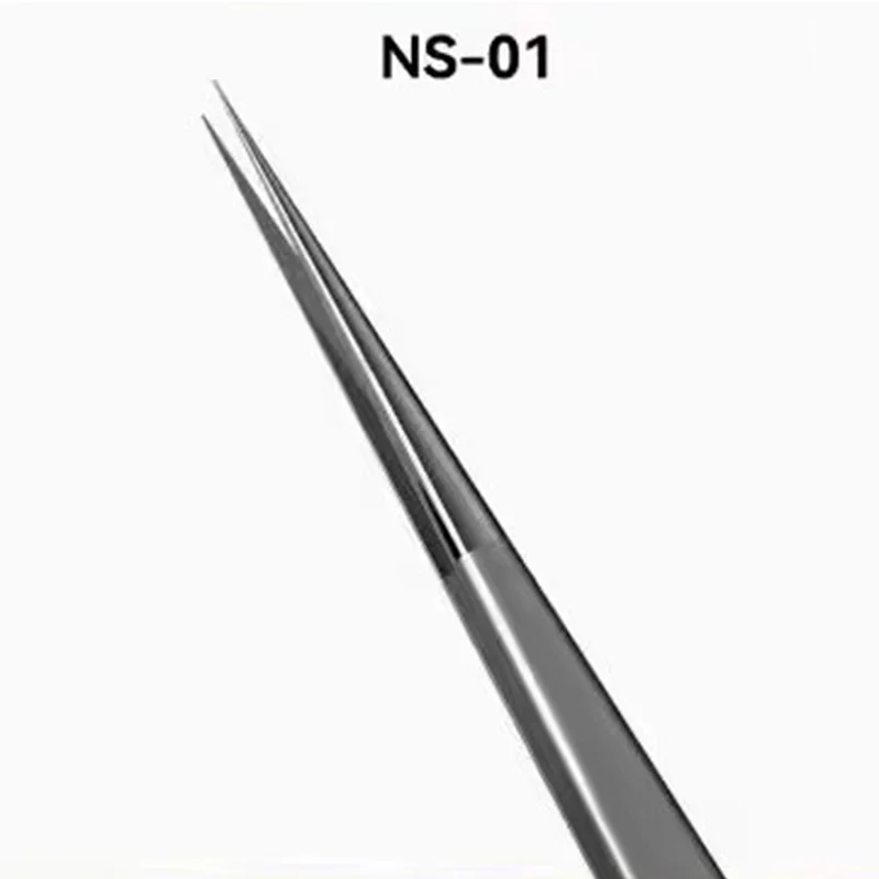 I2C 3D Super Alloy Tweezers for Mobile Phone Repair High Precision Jumper Wire Tweezers - NS-01 Standard Type