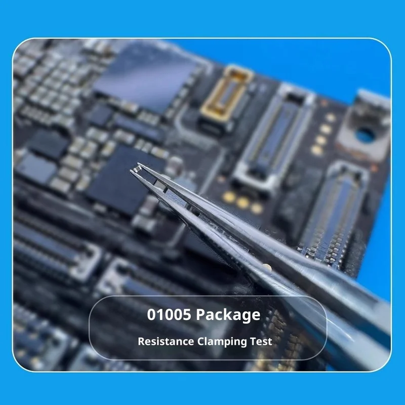 I2C 3D Super Alloy Tweezers for Mobile Phone Repair High Precision Jumper Wire Tweezers - NS-01 Standard Type