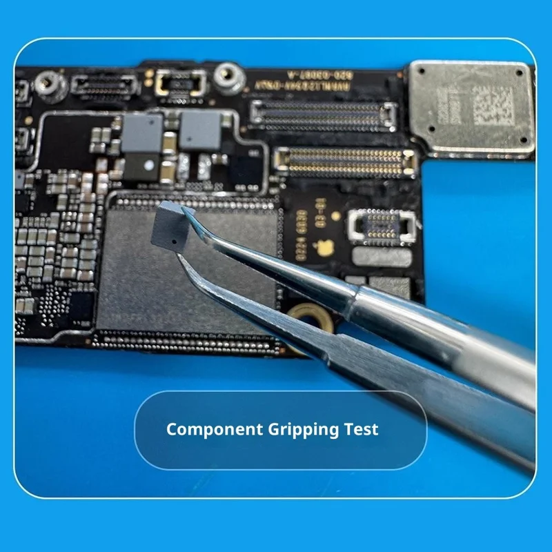 I2C 3D Super Alloy Tweezers for Mobile Phone Repair High Precision Jumper Wire Tweezers - NS-01 Standard Type