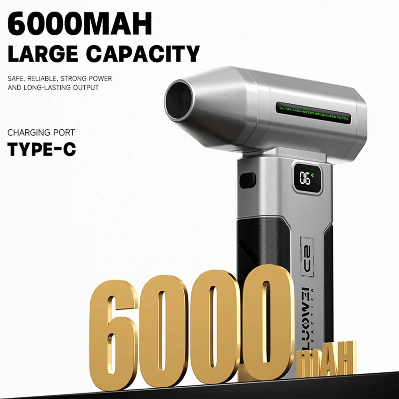 LUOWEI LW-C2 Mini Jet Fan Portable Handheld Air Blower for Electronics Repairing Dust Cleaning