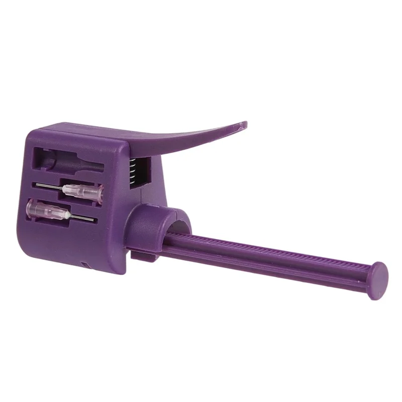 BEST-61 Manual Caulking Gun for 5CC-10CC Syringes Ergonomic Smooth Extrusion Glue Dispenser