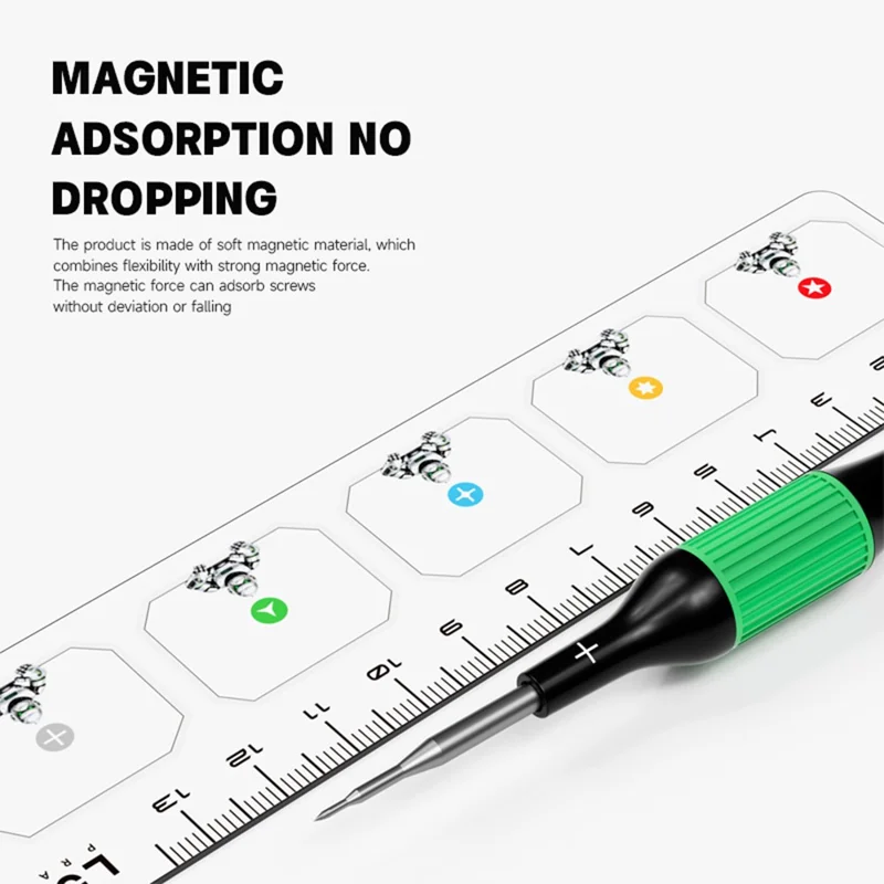 LUOWEI LW-333 Double-Sided Magnetic Screw Organizer Mat For Small Parts Storage