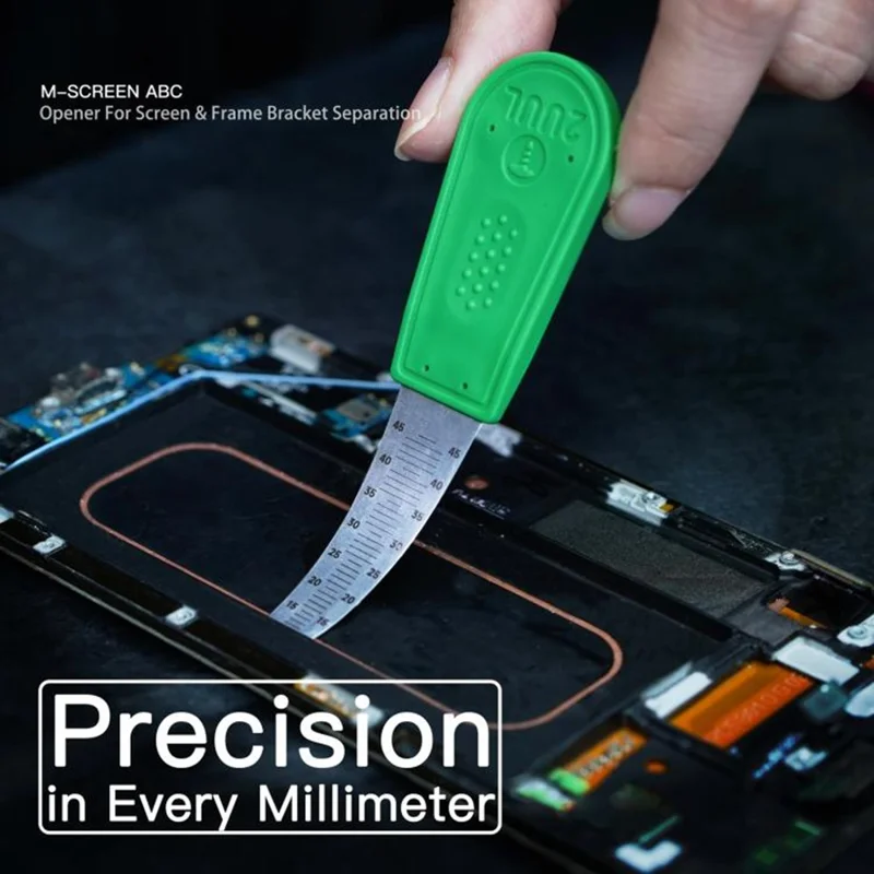 2UUL DA98 Disassembly Pry Tool Kit ABC Set Repair Opening Tools Flexible Durable Non-Slip Grip for Electronics