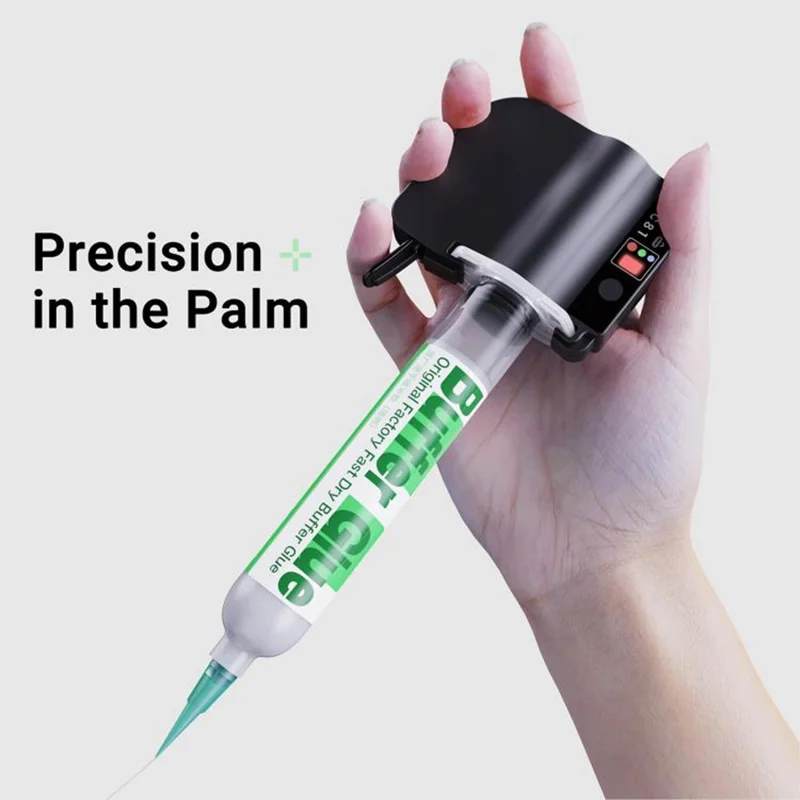 Distributore di Colla Elettrico 2UUL SC81 Applicatore di Adesivo di Precisione con Rilascio Automatico della Pressione