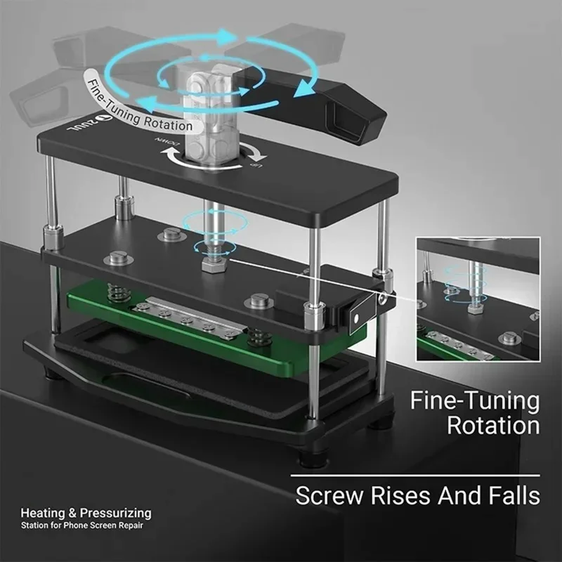 2UUL DA05 Heating and Pressurizing Station for Phone Screen Repair - EU Plug