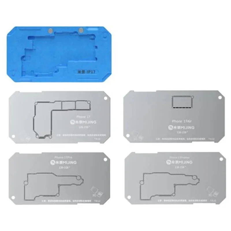 MIJING Z20 Max Tin Planting Kit for iPhone 17 Pro Max / 17 Pro / 17 / Air Motherboard Repair Tool