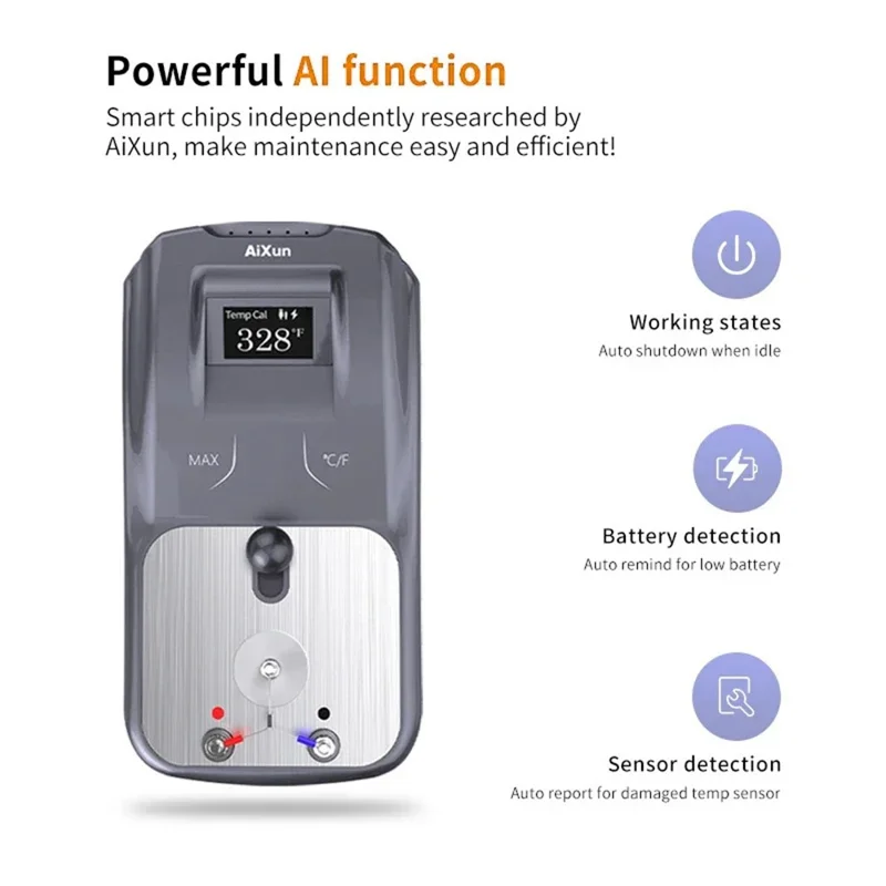 AIXUN DT01 OLED Digitalthermometer für Lötspitzen Temperaturtester