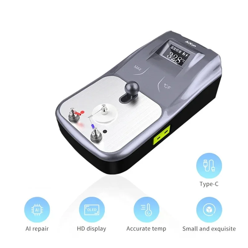 AIXUN DT01 OLED Digitalthermometer für Lötspitzen Temperaturtester