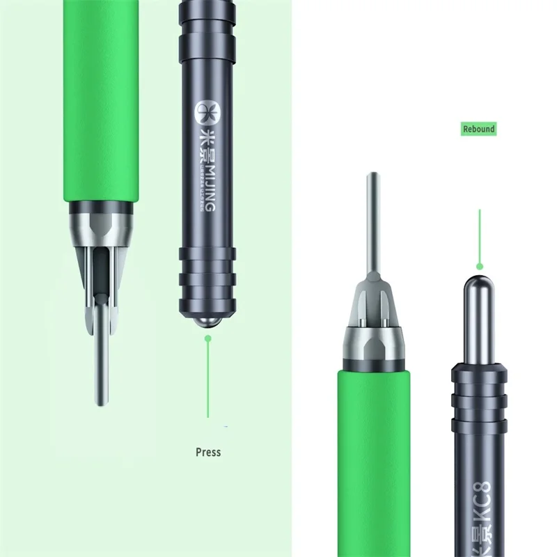 Set di strumenti per rimozione colla MIJING KC8, kit di lame per rimozione colla chip scheda madre