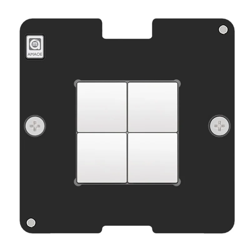 أداة إصلاح رقاقة الذاكرة بطاقة الرسوميات AMOE DDR5 / DDR6 طقم قوالب إعادة التلبيد بالقصدير