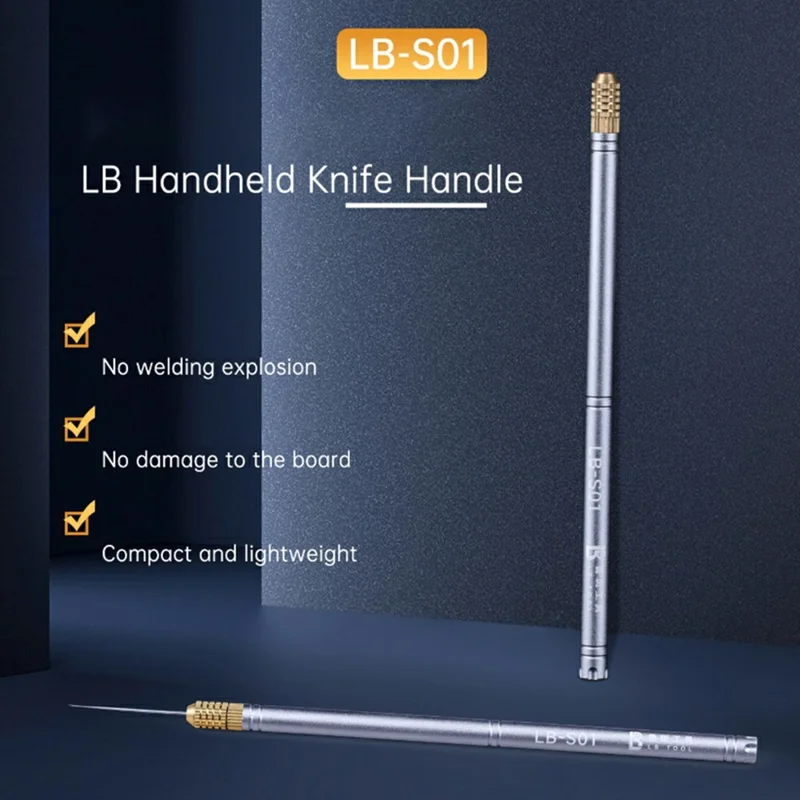 LB-S01 Adhesive Remover Knife Impugnatura Ergonomica Strumento per Rimozione Colla in Lega