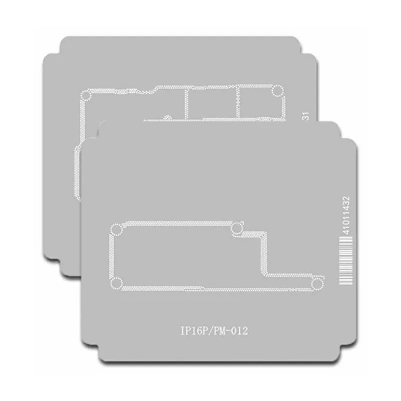 AMAOE For iPhone 16 Series Mid-Layer Tin Planting Station Kit Motherboard Repair Tool Set