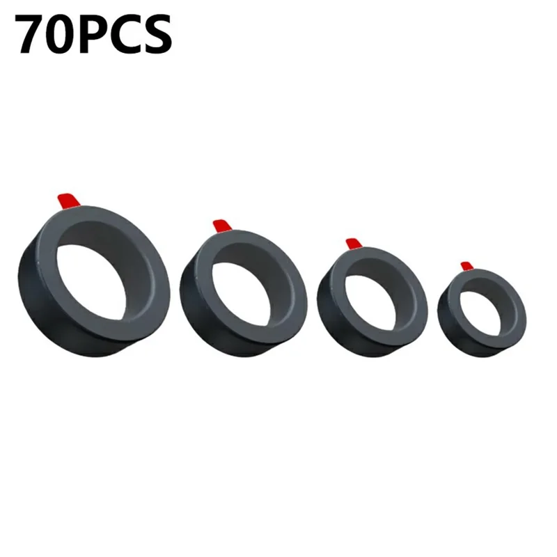 WYLIE 70Pcs 3D Camera Protection Sponge Stickers Phone Camera Repair Protective Rings