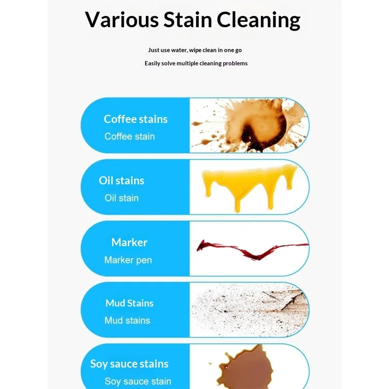 MAANT 20Pezzi Spugna Nano ad Alta Compressione Spugna per la Rimozione Rapida dell'Adesivo Gomma per Pulizia del Bordo dello Schermo del Telefono