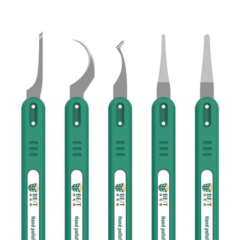 BEST BST-145 5Pcs Multi-Functional Hand-Polished Blade Set Heat-Resistant Integrated Remover Knife Repair Tool Kit