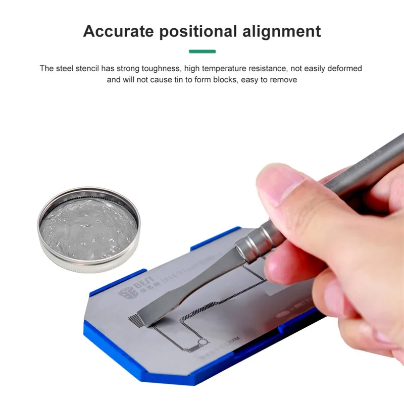 BEST BST-084 For iPhone 14 Series Magnetic Soldering Platform Precision Hole Pitch Soldering Station