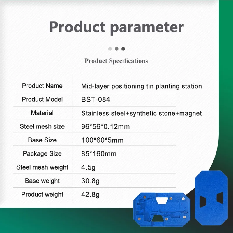 BEST BST-084 For iPhone 14 Series Magnetic Soldering Platform Precision Hole Pitch Soldering Station
