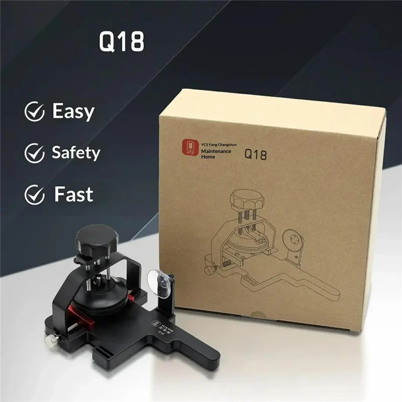 Ferramenta de Fixação de Precisão para Reparação de Ecrã de Telemóvel YCS-Q18 / Suporte Ajustável / Fixação com Ventosa