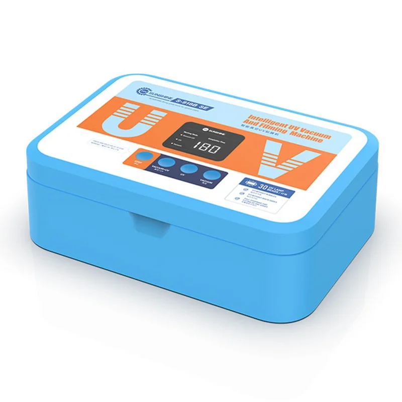 SUNSHINE S-918B SE UV-Aushärtungs-Vakuum-Filmauftragsmaschine Bildschirmfolienapplikator – EU-Stecker