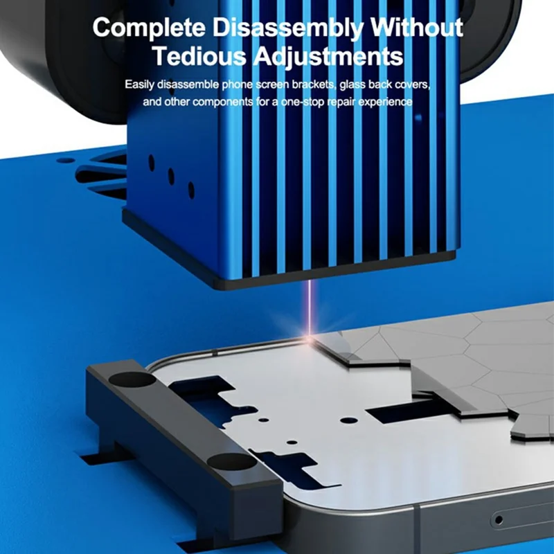 SUNSHINE SS-890B Mini Laseravskiljare för skärm, automatisk positionering, verktyg för att ta bort mobilskärm - EU-uttag