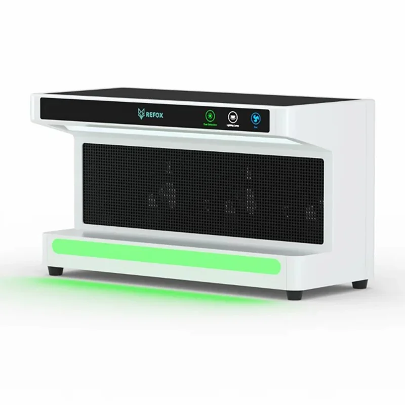 REFOX DF40 Anti Dust Arbeitsplattform für Handyreparatur und Bildschirmüberholung - EU-Stecker