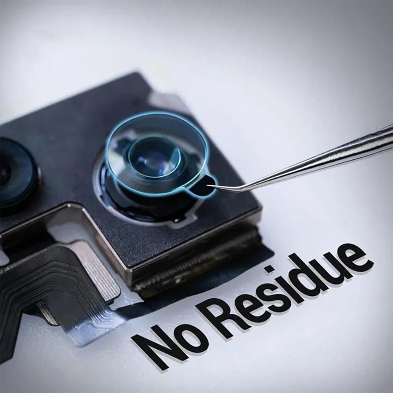 2UUL DA33 500St./Box Schutzfolie für Kameraobjektiv Blaulichtschutz ohne Rückstände - Grün